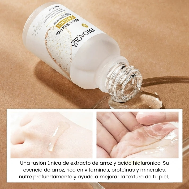BIOAQUA® Serum de suero arroz y ácido hialurónico
